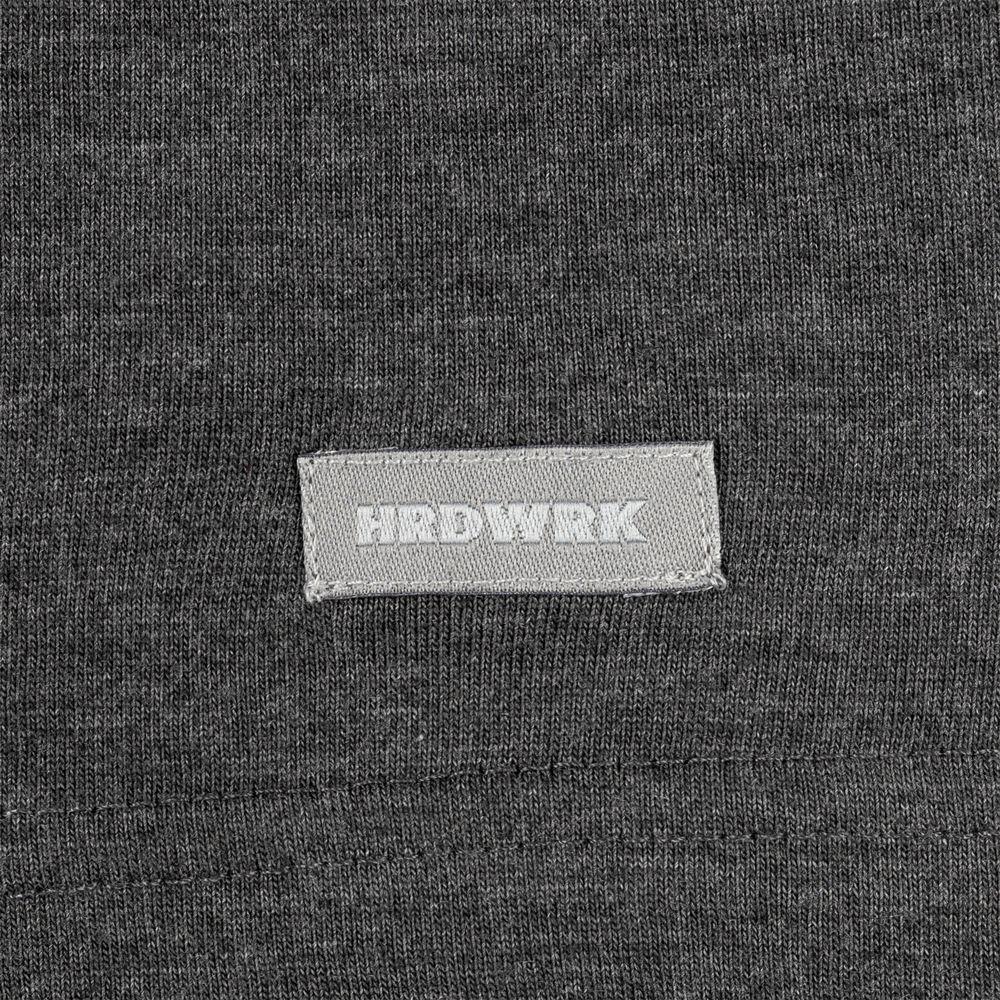Футболка унисекс Firm Wear, черный меланж — изображение 5