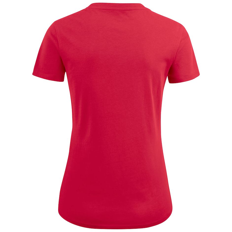 Футболка женская Ladies American U, красная — изображение 2