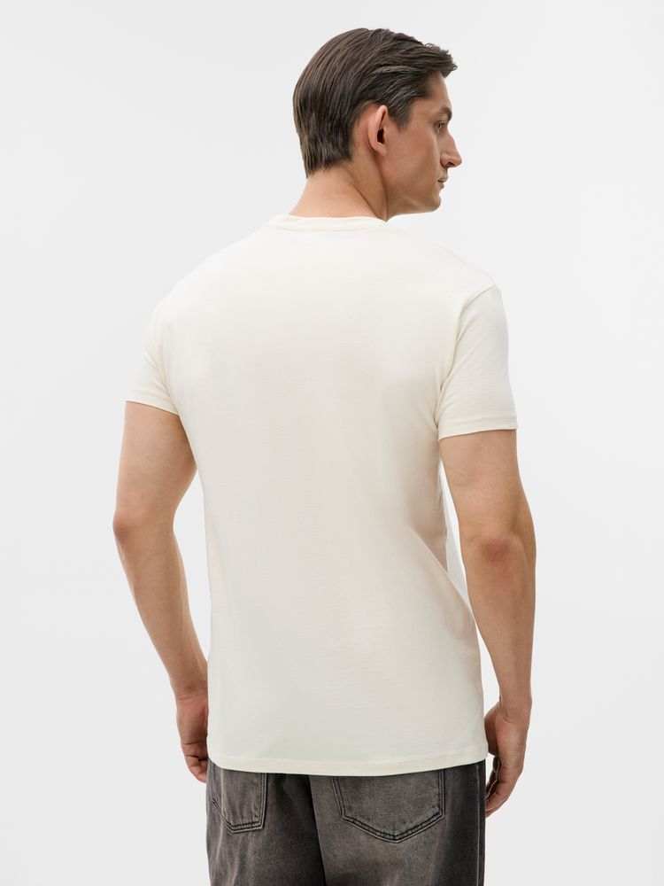Футболка Imperial 190, светло-бежевая (неокрашенная) — изображение 7