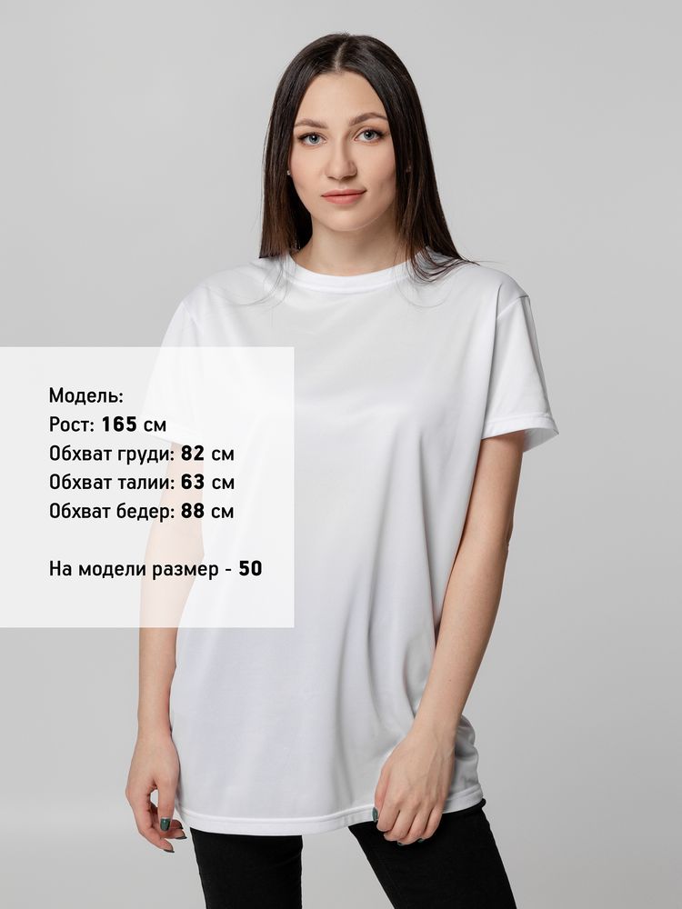Футболка унисекс для сублимации Paint Tee, белая — изображение 6