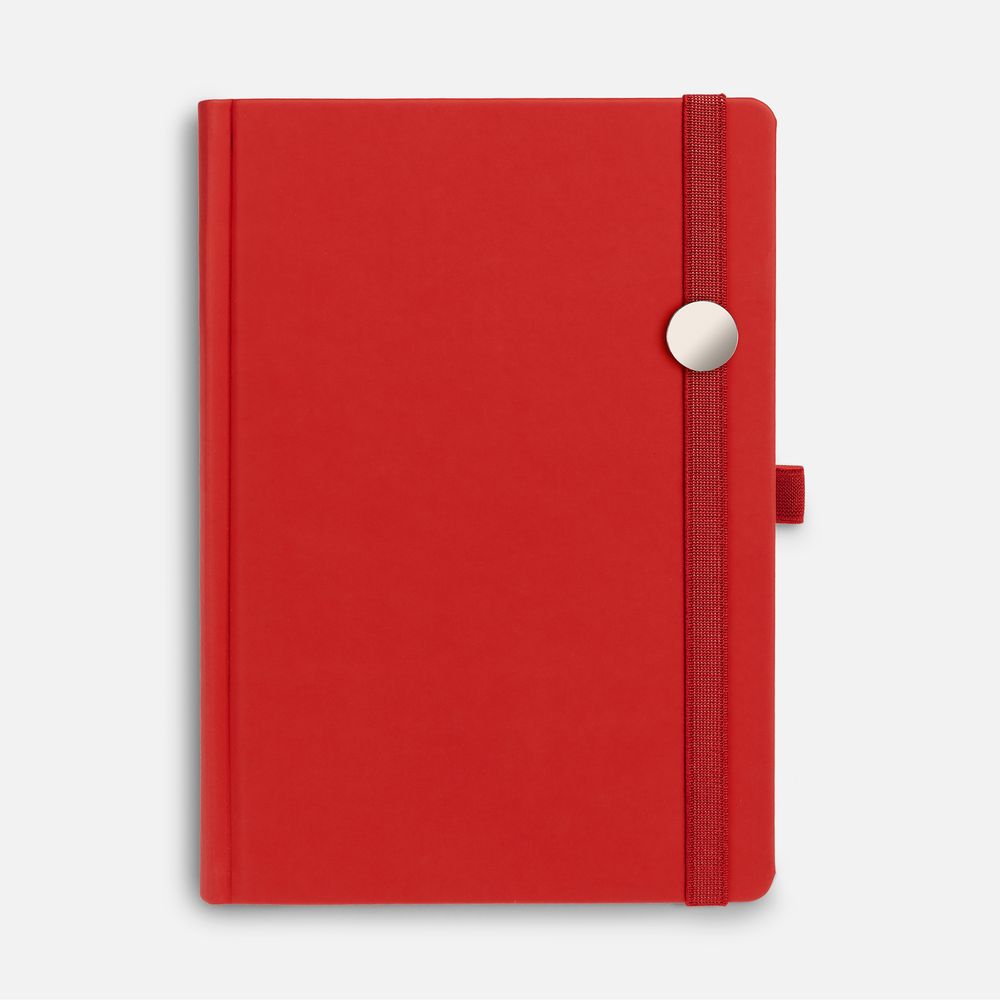 Ежедневник Favor Metal, недатированный, красный — изображение 2