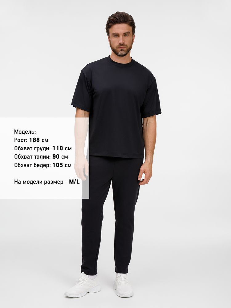 Футболка из бифлекса Morfiss, черная — изображение 5