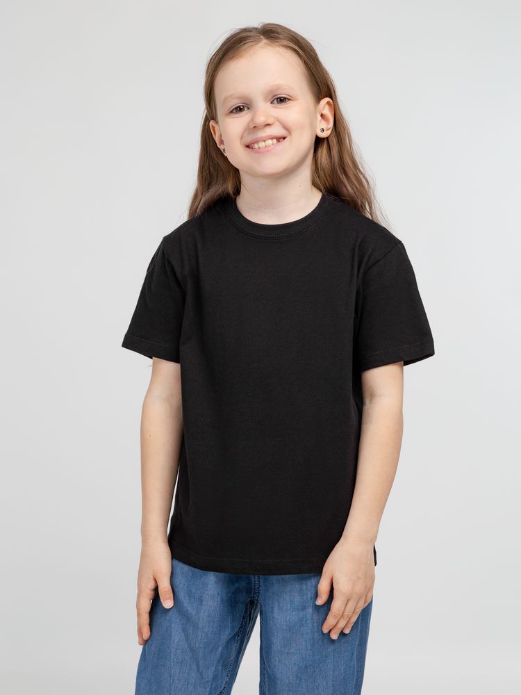 Футболка детская Regent Kids 150, черная — изображение 3