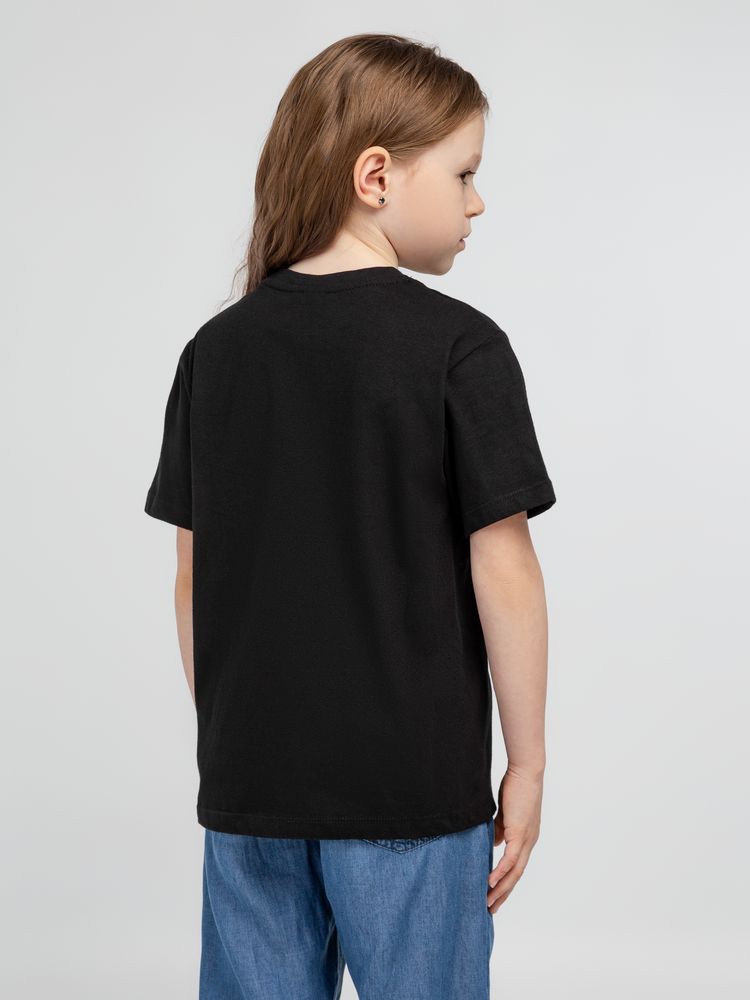 Футболка детская Regent Kids 150, черная — изображение 4