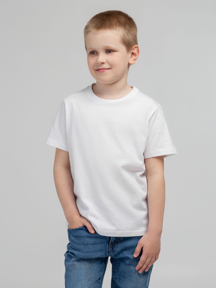 Футболка детская Regent Kids 150, белая — изображение 3