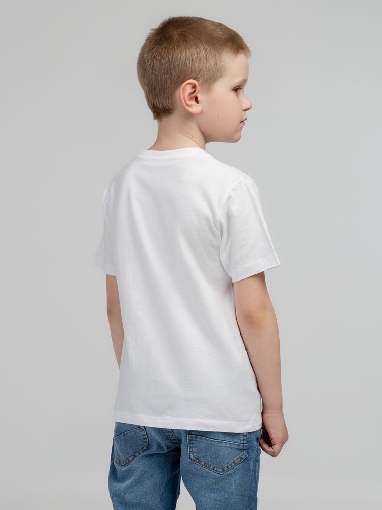 Футболка детская Regent Kids 150, белая — изображение 4