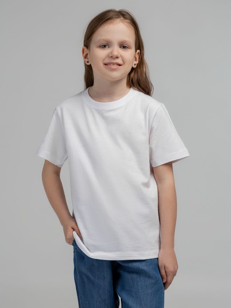 Футболка детская Regent Kids 150, белая — изображение 5