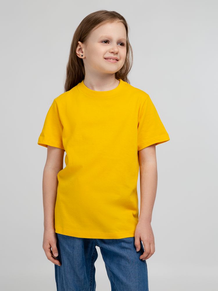 Футболка детская Regent Kids 150, желтая — изображение 5