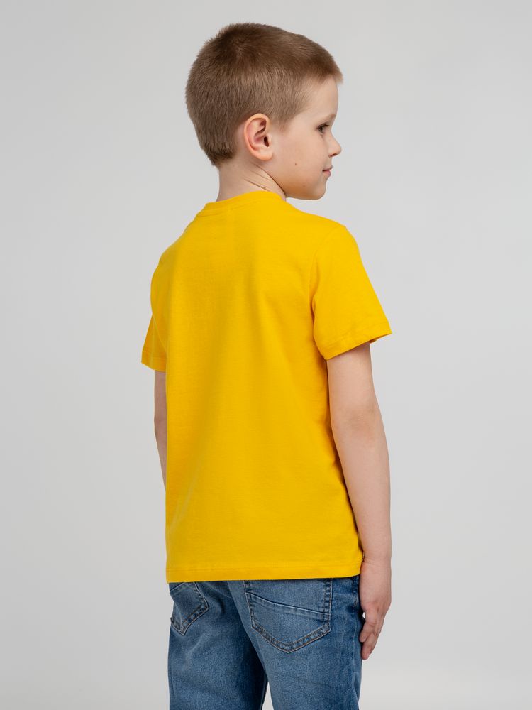 Футболка детская Regent Kids 150, желтая — изображение 4