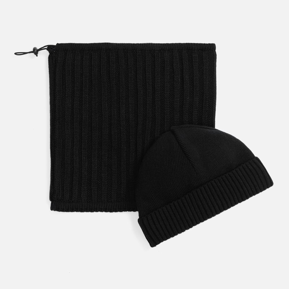 Шапка ComFleece, черная — изображение 3
