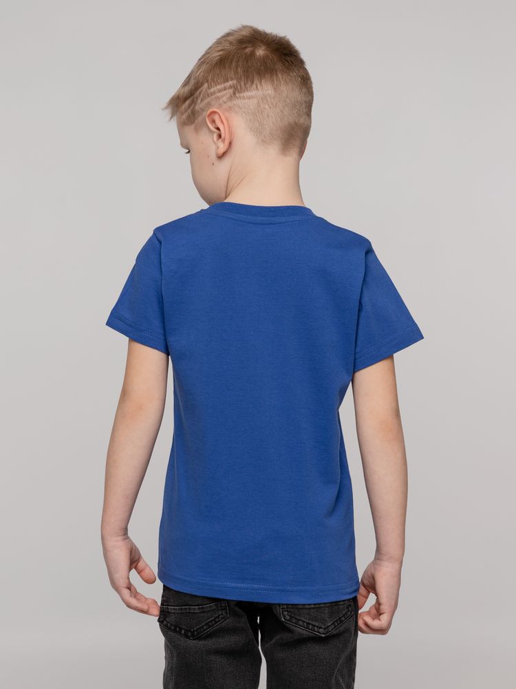 Футболка детская T-Bolka Kids, ярко-синяя — изображение 6