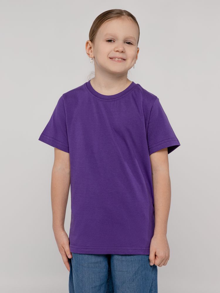 Футболка детская T-Bolka Kids, фиолетовая — изображение 5