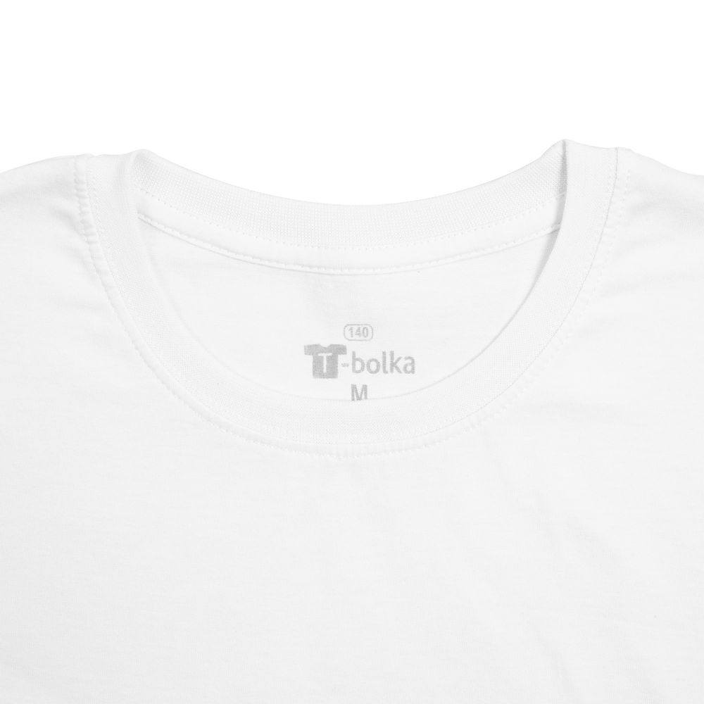 Футболка унисекс T-bolka 140, белая — изображение 3