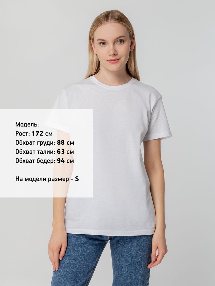 Футболка унисекс T-bolka 140, белая — изображение 5