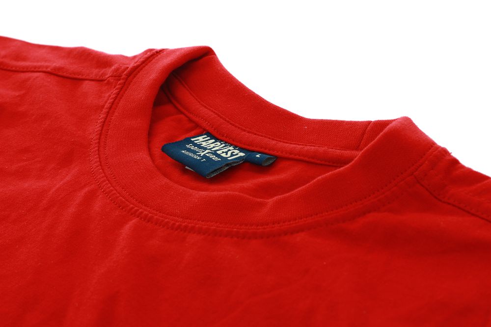 Футболка мужская American T, красная — изображение 5