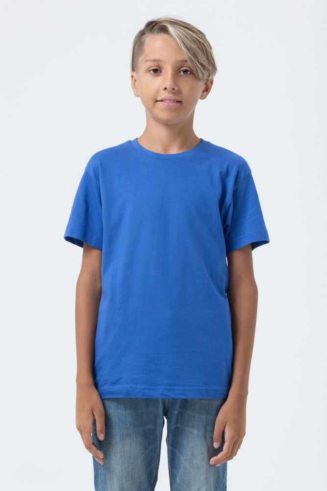 Футболка детская Regent Fit Kids, ярко-синяя (royal) — изображение 4