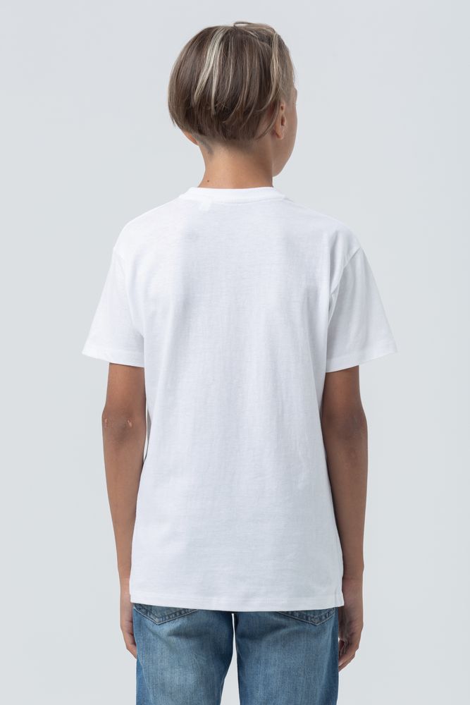 Футболка детская Regent Fit Kids, белая — изображение 5