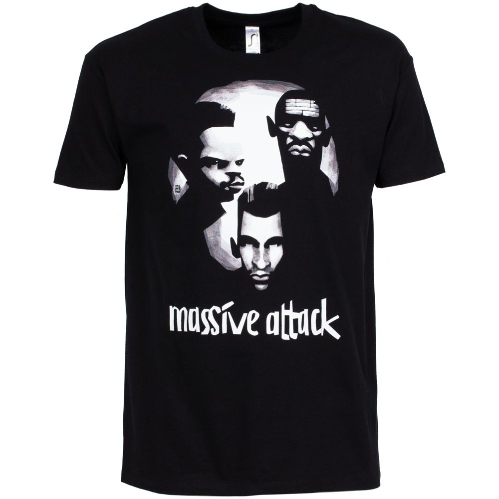 Футболка «Меламед. Massive Attack», черная — изображение 2