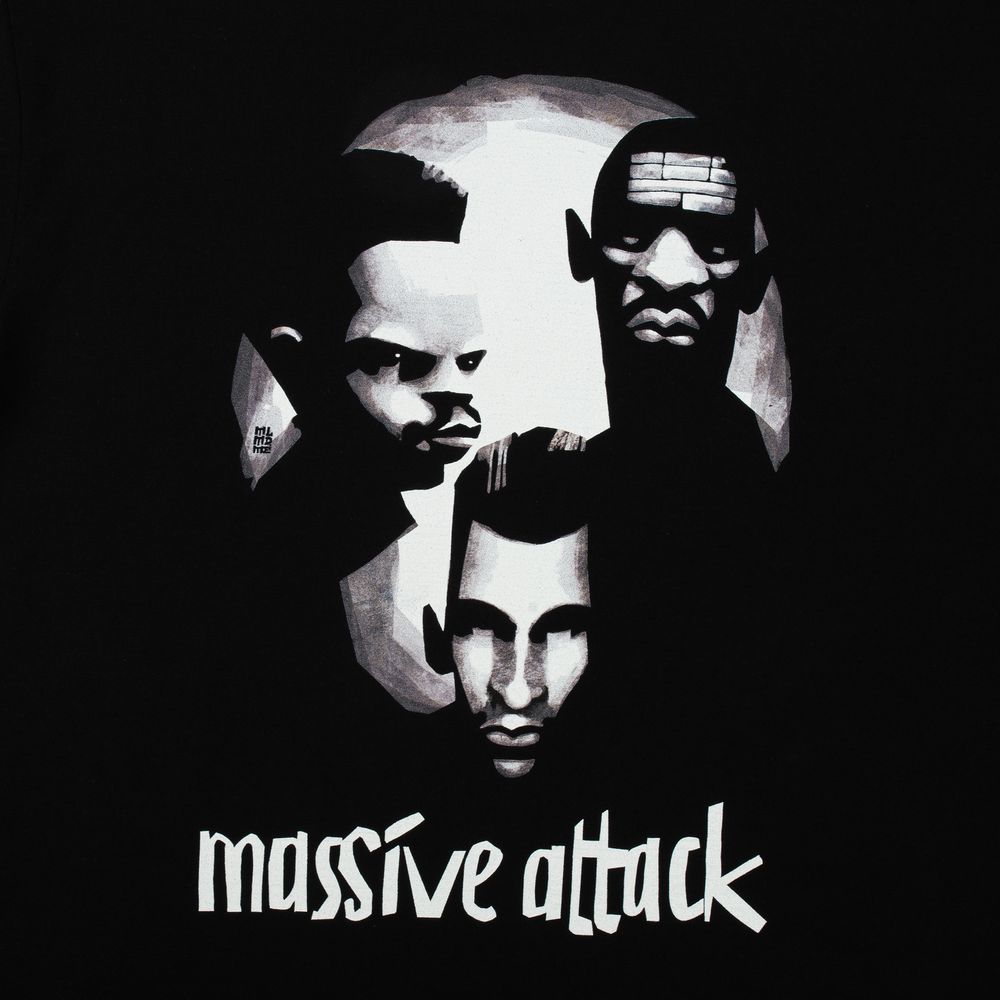 Футболка «Меламед. Massive Attack», черная — изображение 4