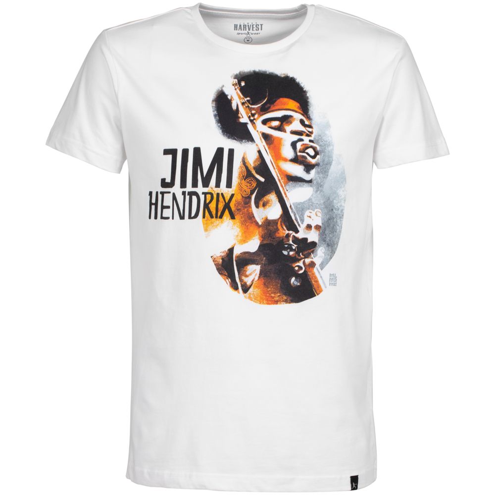 Футболка «Меламед. Jimi Hendrix», белая — изображение 2