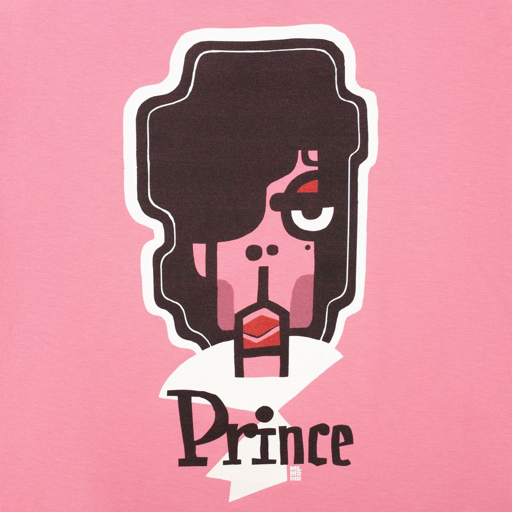 Футболка женская «Меламед. Prince», розовая — изображение 3