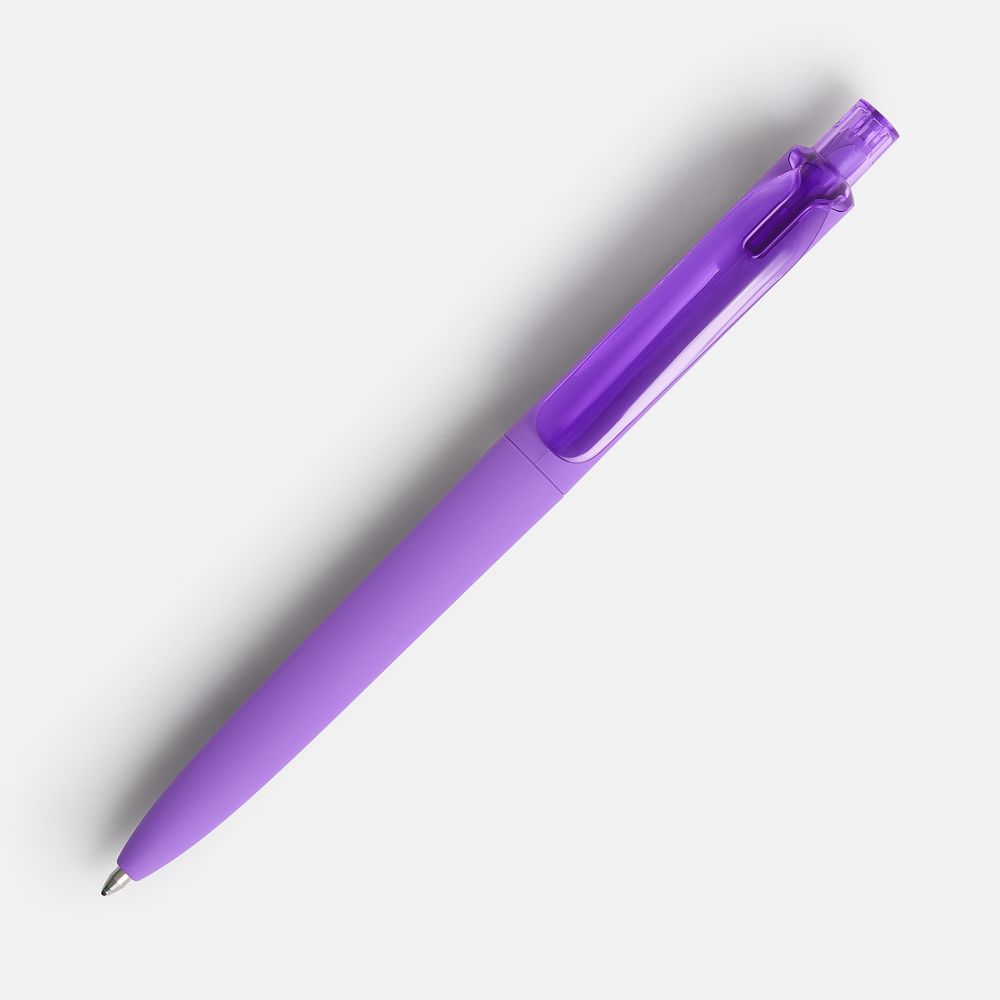 Ручка шариковая Prodir DS8 PRR-T Soft Touch, фиолетовая — изображение 2