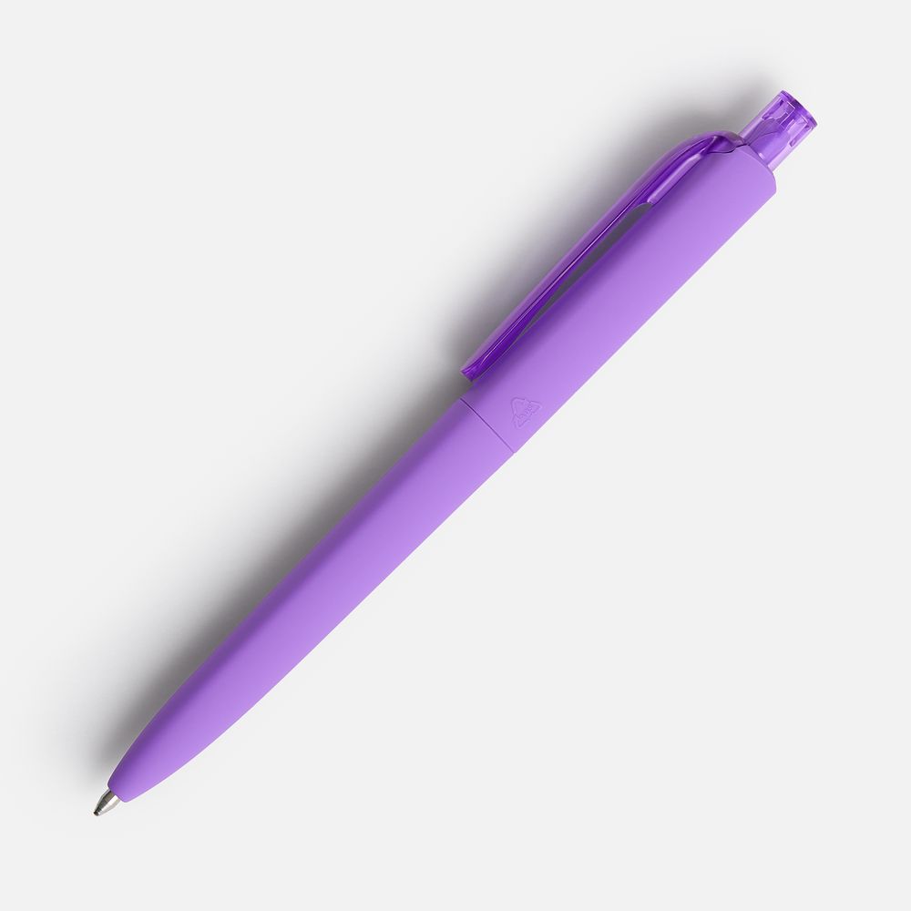 Ручка шариковая Prodir DS8 PRR-T Soft Touch, фиолетовая — изображение 3