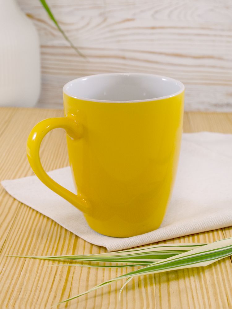 Кружка Good Morning, желтая — изображение 6